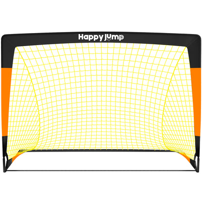 Happy Jump Soccer Goal Soccer Net for Kids Backyard 4' x 3', 1 Pack