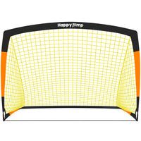 Happy Jump Soccer Goal Soccer Net for Kids Backyard 5' x 3.6', 1 Pack