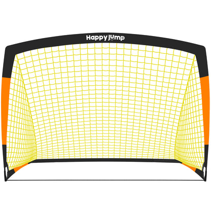 Happy Jump Soccer Goal Soccer Net for Kids Backyard 5' x 3.6', 1 Pack