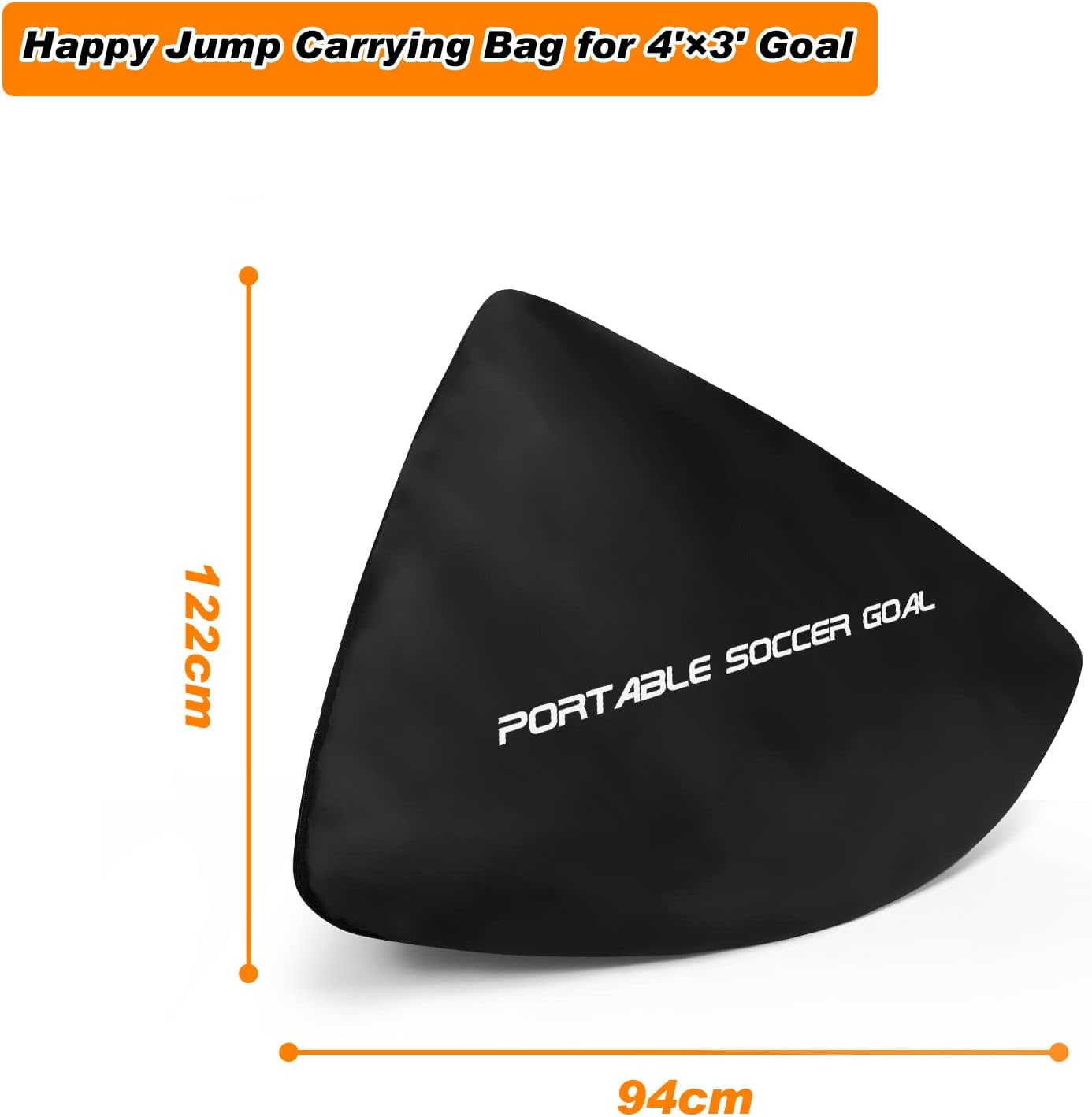 Happy Jump Carrying Bag for 4' x3' Soccer Goal (B08CBS58TG and B0BTDCSWHK)