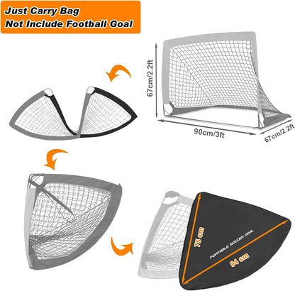 Happy Jump Carrying Bag for 3' x2.2' Soccer Goal (B0B9GVKDCM)