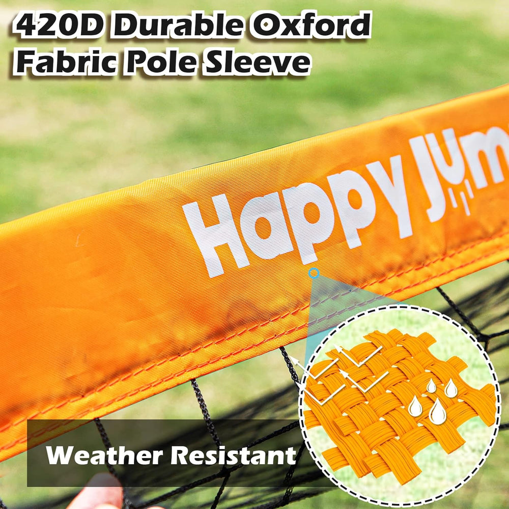 Happy Jump Foldable Pop-Up Football Goal 152 x 110 cm | Portable Garden & Training Goal