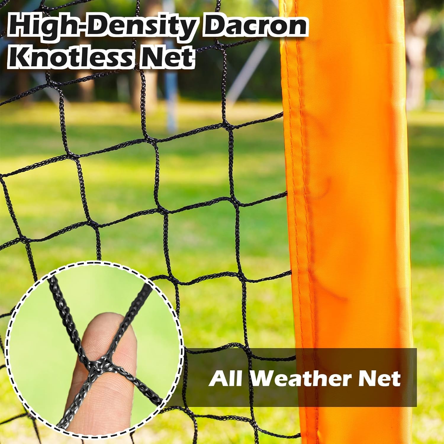 Happy Jump Foldable Pop-Up Football Goal 152 x 110 cm | Portable Garden & Training Goal