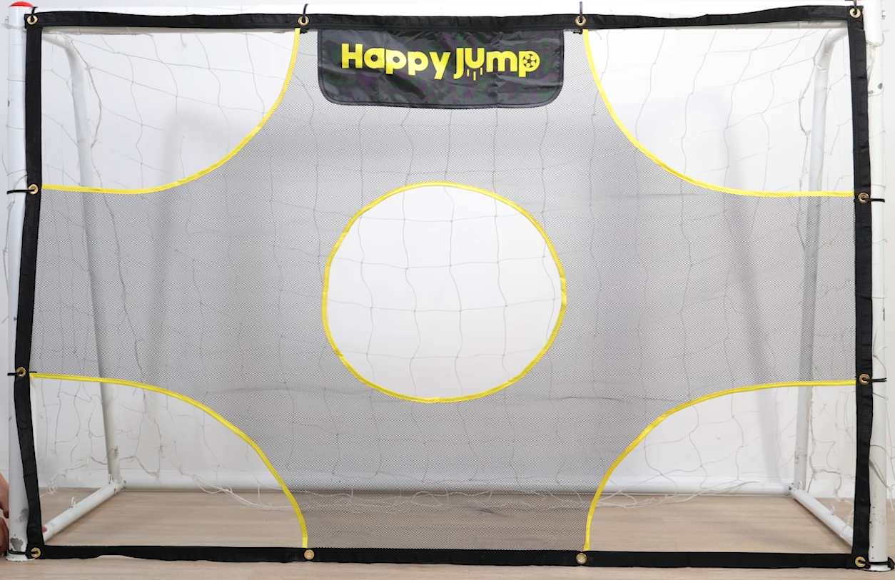 6*4 Soccer Goal Target Net HAPPY JUMP