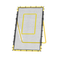 Adjustable Volleyball Rebounder Net Equipment 7x4 FT with Volleyball Practice for Adult Backyard Indoor Outdoor Training